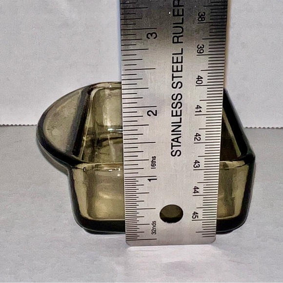 💠 6 MCM Danish Cabaret Glass Trays Bowls set vintage Denmark tinted EUC dishes - Picture 6 of 16